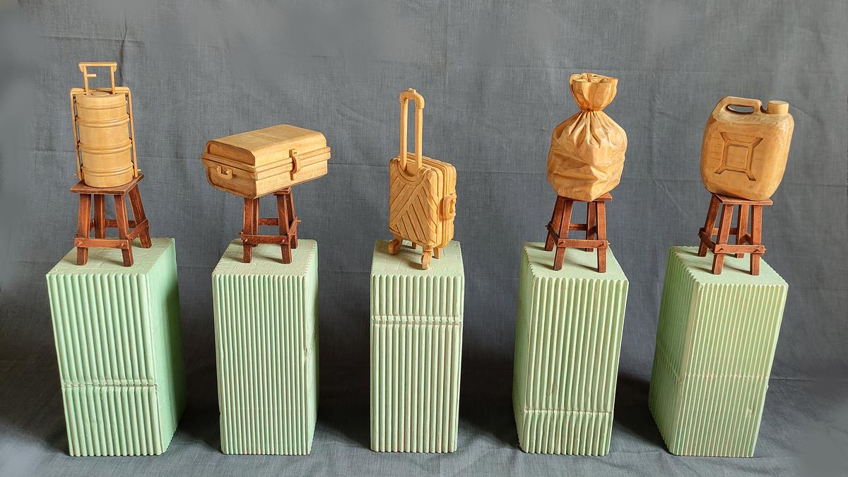 Sculpture exhibition Sands of Time II, on view at Hyderabad’s Kalakriti Art Gallery, explores